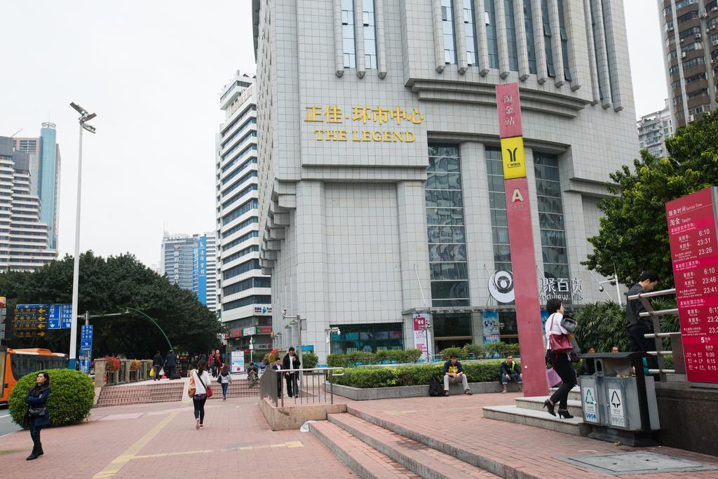 גואנגג'ואו Yo Yo Apartment Zheng Jia Dong Fang Branch מראה חיצוני תמונה