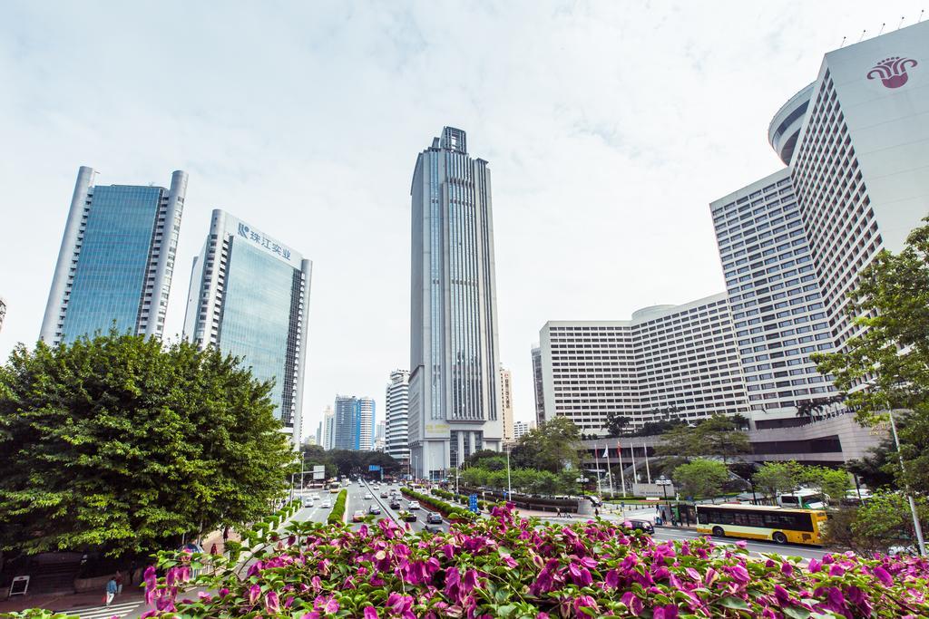 גואנגג'ואו Yo Yo Apartment Zheng Jia Dong Fang Branch מראה חיצוני תמונה