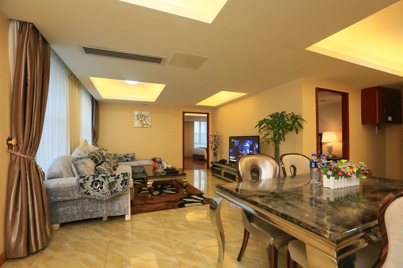 גואנגג'ואו Yo Yo Apartment Zheng Jia Dong Fang Branch מראה חיצוני תמונה